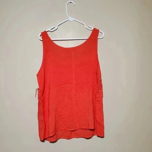 Old Navy Women’s Size XL Sleeveless Top Orange Tank Blouse NWT - Picture 5 of 5